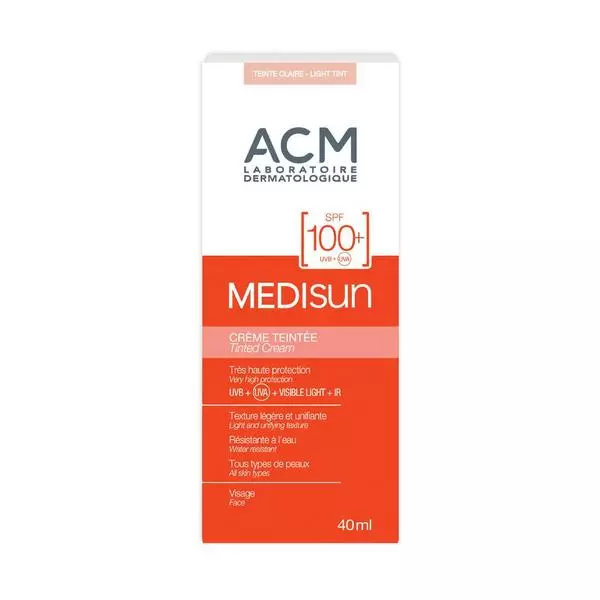 ACM MEDISUN TINTED CREAM SPF100+ (LIGHT TINT) 40ML