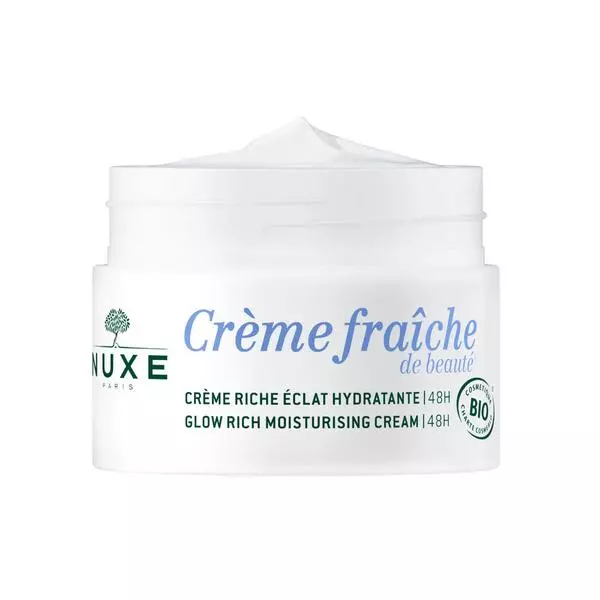 NUXE CRÈME FRAICHE DE BEAUTÉ GLOW RICH MOISTURIZING CREAM 50ML