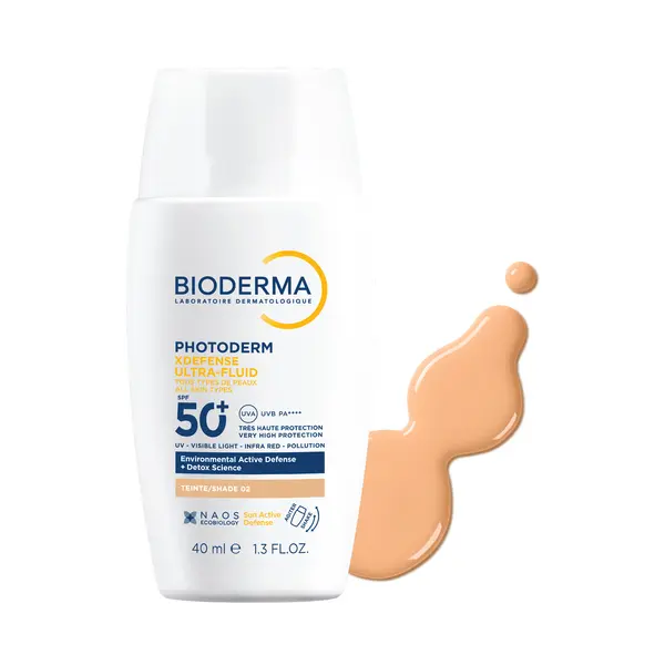 BIODERMA PHOTODERM XDEFENSE ULTRA FLUID SPF50+ SHADE 02 40ML